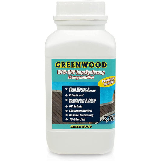 Greenwood imprégnation WPC 2,5 l ECO sans solvant